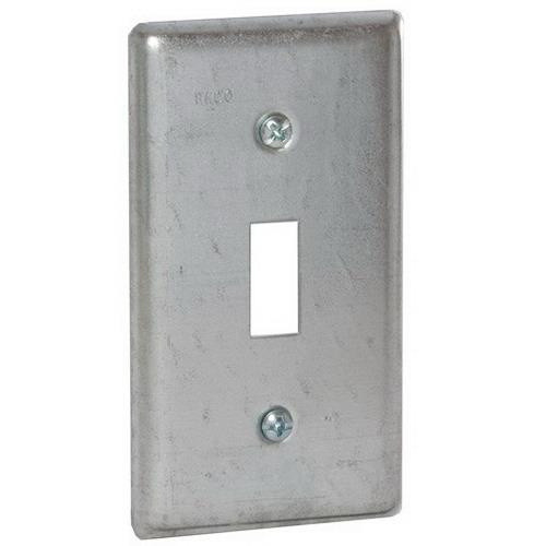 56 865 Galvanized Sheet Steel 1-Gang Flat Handy Box Cover 2-5/16-Inch x 0.130-Inch x 4-3/16-Inch 56 865 Galvanized Sheet Steel 1-Gang Flat Handy Box Cover 2-5/16-Inch x 0.130-Inch x 4-3/16-Inch