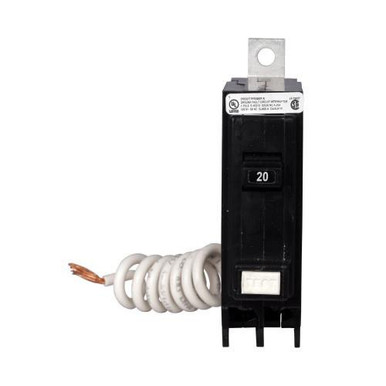 64 QBHGF1020 Bolt-On Mount Type QBHGFT Ground Fault Circuit Breaker 1-Pole 20-Amp 120-Volt AC Quicklag&reg;