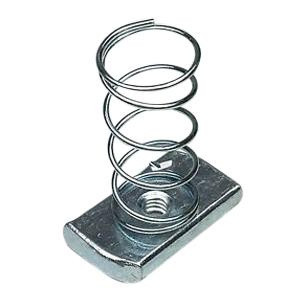 B-Line N225SS6 316 Stainless Steel 200 Series Channel Nut With Spring 1/2-Inch