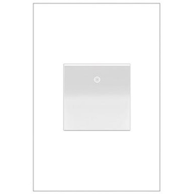 Adorne ASPD1532W8 120 Volt AC 15 Amp 3-Way, 2-Module Paddle Switch White