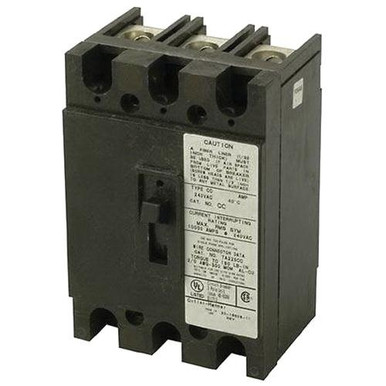 64 CC3225 Feed-Thru Mount Circuit Breaker 3-Pole 225-Amp 240-Volt AC