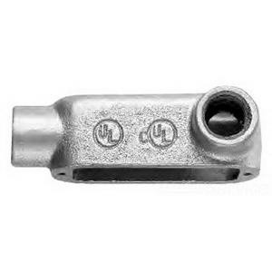 Crouse-Hinds LR50M Malleable Iron Type LR Conduit Outlet Body 1/2-Inch Condulet&reg;