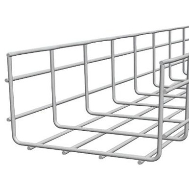 Cablofil CF105/100EZ Electrogalvanized Steel Cable Tray 10-Inch x 4-Inch x 4-Inch