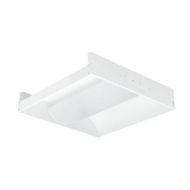 Columbia Lighting STE22-317G-MPO-3EPU 3-Light E Series Recessed Fluorescent Indirect Architectural Luminaire 17-Watt 120 - 277-Volt Matte White Stratus&reg;