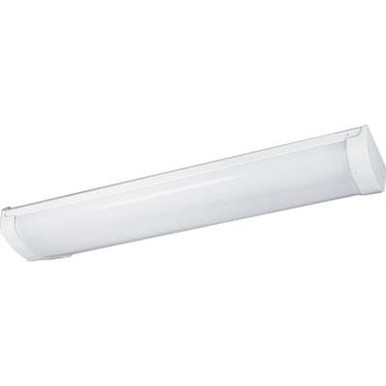 Progress Lighting P7137-30STR 2-Light Wrap Linear Slimline Wrap Modular Fluorescent Fixture 17-Watt 120-Volt White
