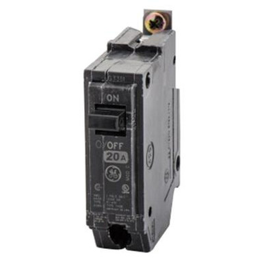 53 THQB1120 Bolt-On Mount Type THQB Miniature Circuit Breaker 1-Pole 20-Amp 120/240-Volt AC