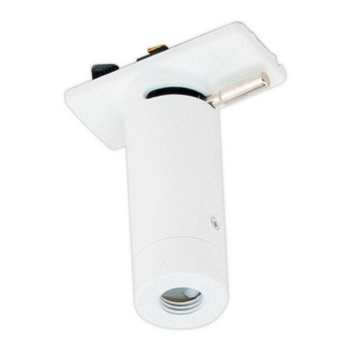 Lightolier 7599 Track Pendant Adapter Die Cast Zinc Alloy Matte White Lytespan&reg;