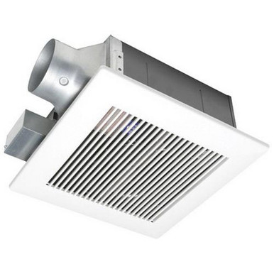 61 FV-08VF2 Low Profile Ventilation Fan 4-Inch Duct 80 CFM at 0.1-Inch Static Pressure With 4-Inch Duct 70 CFM at 0.1-Inch Static Pressure With 3-Inch Duct WhisperFit
