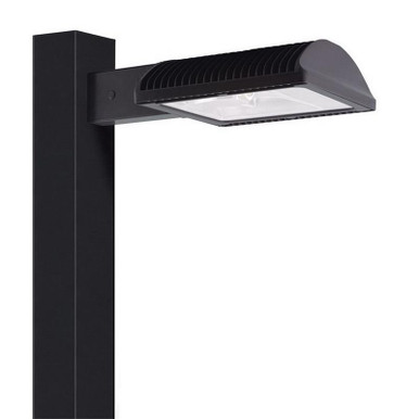 73 ALED3T78/PC ALED Series Type III Distribution LED High Wattage Area Light Fixture 78-Watt 120-Volt Button 5100K Bronze