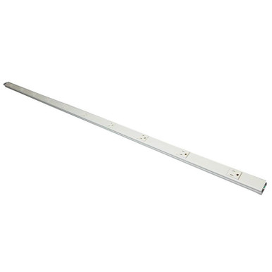 Wiremold G20GB606 125-Volt 15-Amp 12 Outlet 2000 Series 2-Piece 3-Wire 1-Channel Multi-Outlet Strip Gray Plugmold&reg;