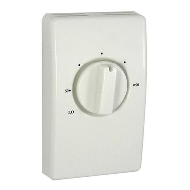 TPI S2022H10AA 1-Pole Line Voltage Thermostat 277-Volt AC Shadow White