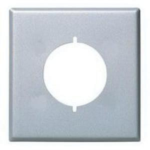 47 97222 430 Stainless Steel 2-Gang Wallplate 30/50-Amp 3-Wire Range/Dryer Receptacle