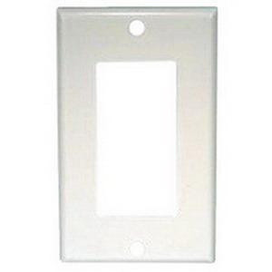 47 97401 Device Mount Standard Size 1-Gang GFI Block Wallplate 1-Block Duplex/GFI Receptacle Stainless Steel