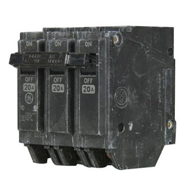 53 THQL32020 Plug-In Mount Type THQL Feeder Molded Case Circuit Breaker 3-Pole 20-Amp 240-Volt AC