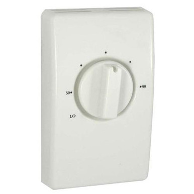 TPI D2022H10BA 2-Pole Line Voltage Thermostat 277-Volt AC Shadow White