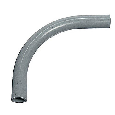 52 UA9AFR-CTN Schedule-40 Gray PVC Plain End Standard Radius 90-Degree Elbow 1-Inch Carlon&reg;