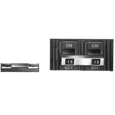 53 THT104 Solid Handle Tie For Use With THQL Two Single-Pole Breakers