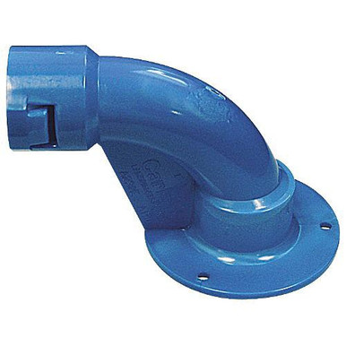 52 A230E Thermoplastic Blue Female ENT x NPSC Female Non-Metallic 90-Degree Stub Down Transition Adapter 3/4-Inch Carlon&reg;