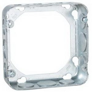 56 250 Pre-Galvanized Steel Drawn Extension Ring 4-11/16-Inch x 4-11/16-Inch x 1-1/2-Inch 29.5-Cubic-Inch