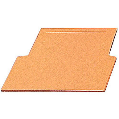 52 SCDIV Non-Metallic Low Voltage Divider Plate 3.5-Inch x 3.25-Inch x 0.093-Inch Carlon&reg;