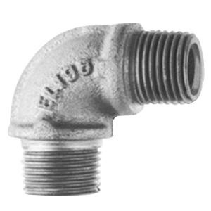 Crouse-Hinds EL195 Feraloy&reg; Iron Alloy/Ductile Iron Explosionproof Dust-Ignitionproof 90-Degree Elbow 1/2-Inch