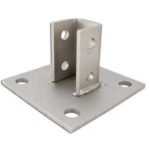 Power Strut PS-3033-EG Electrogalvanized Steel U Post Base