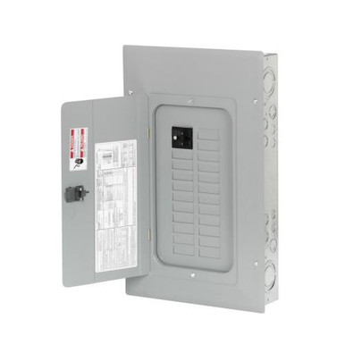 64 BR2020BC100 1-Phase 3-Wire Main Circuit Breaker Load Center 20-Circuits 120/240-Volt AC 100-Amp NEMA 1