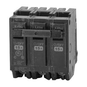 53 THQL32015 Plug-In Mount Type THQL Feeder Molded Case Circuit Breaker 3-Pole 15-Amp 240-Volt AC