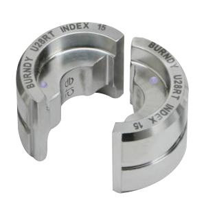Burndy U-997 Stainless Steel Circular Non-Butting U-Die Orange