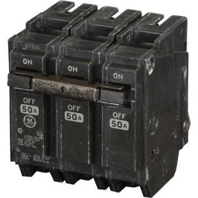 53 THQL32050 Plug-In Mount Type THQL Feeder Molded Case Circuit Breaker 3-Pole 50-Amp 240-Volt AC