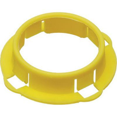 74 HBL2313SW 2-Wire 3-Pole Polarized Connector Body 125-Volt AC 20-Amp NEMA L5-20R Black/White Twist-Lock&reg; Watertight Safety-Shroud&reg;