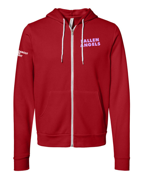 fallen angels hoodie front image