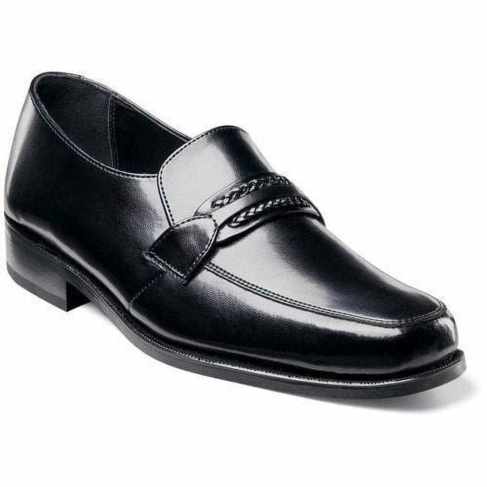 Florsheim Como Moc Toe Tassel Loafer Black 17090-01 display picture 2
