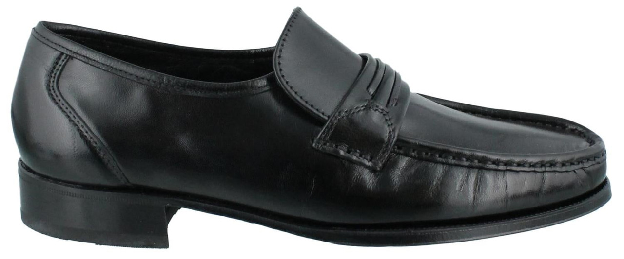 Florsheim Como Moc Toe Strap Loafer Black 17089-01 display picture 1