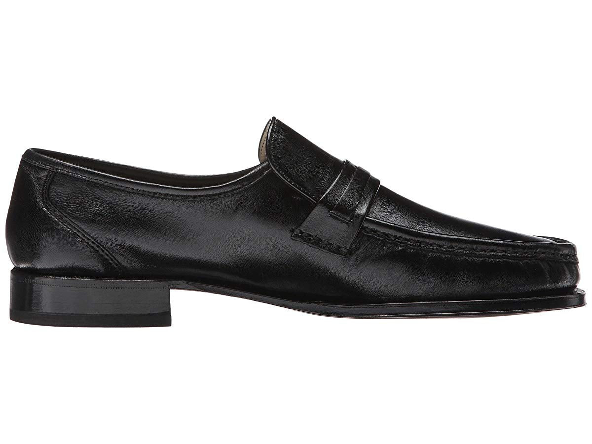 Florsheim Imperial Mens Black Leather Bit Loafers 14 B 17116-01 Moc Toe Shoes Florsheim Men main image 4