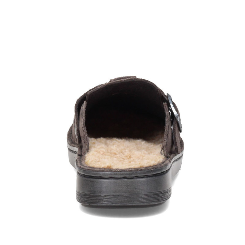 NAOT Women's Martos Mule - Fur-Lined Clog With Cork Footbed & Arch Support