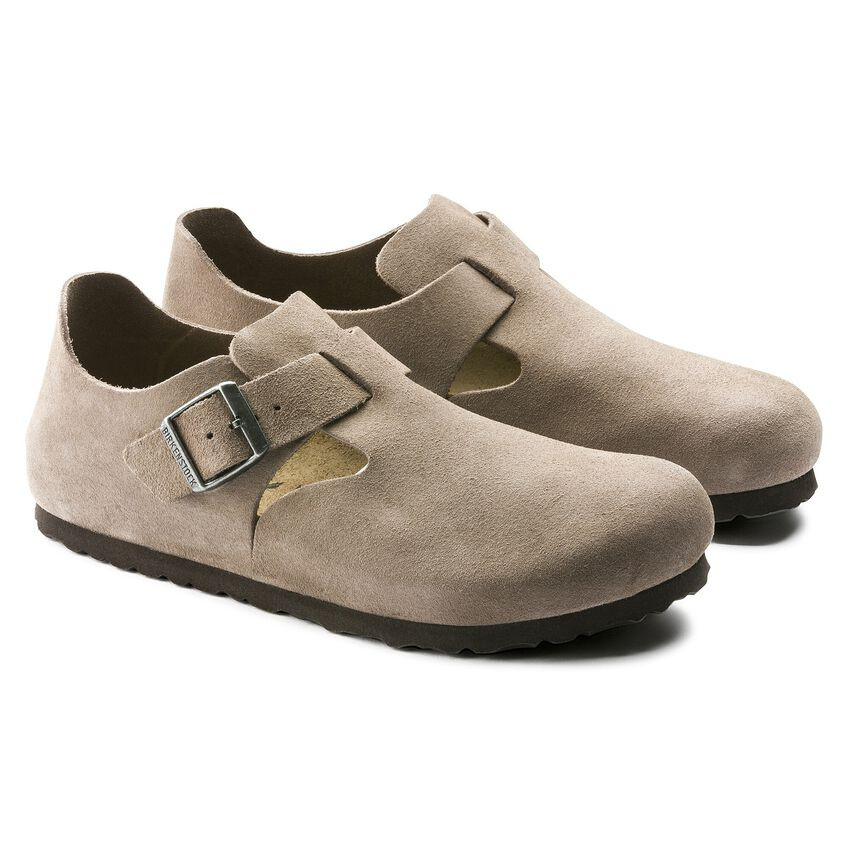 Birkenstock London Taupe Suede 1010503