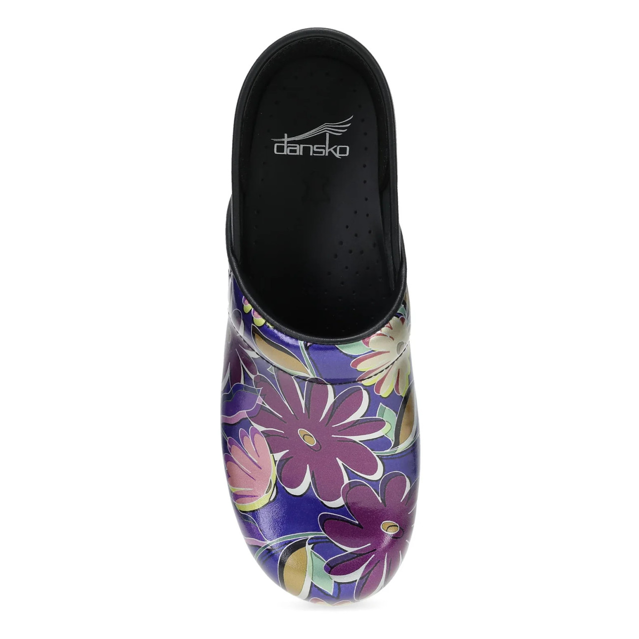 Dansko Professional Indigo Floral Patent 706-715402
