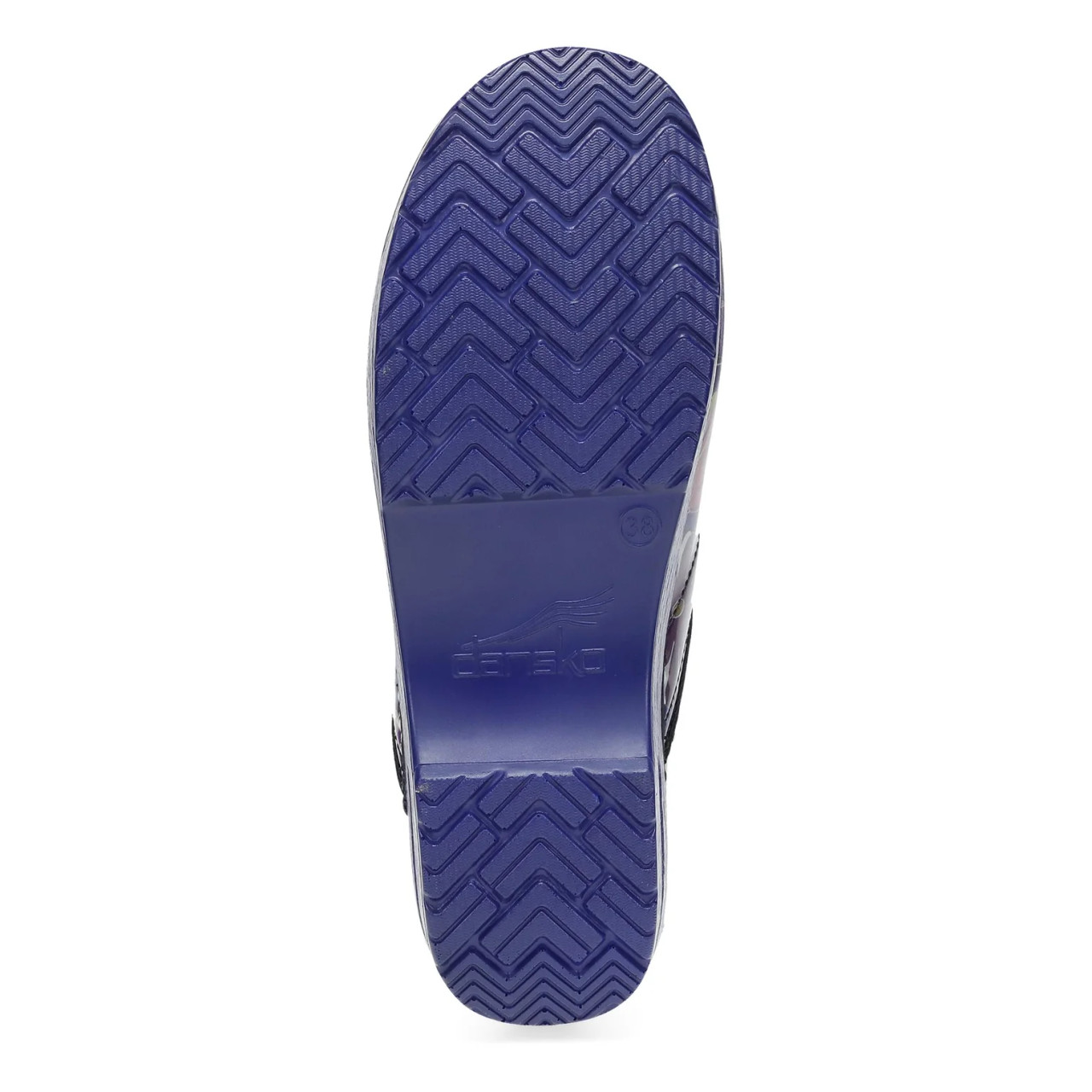 Dansko Professional Indigo Floral Patent 706-715402