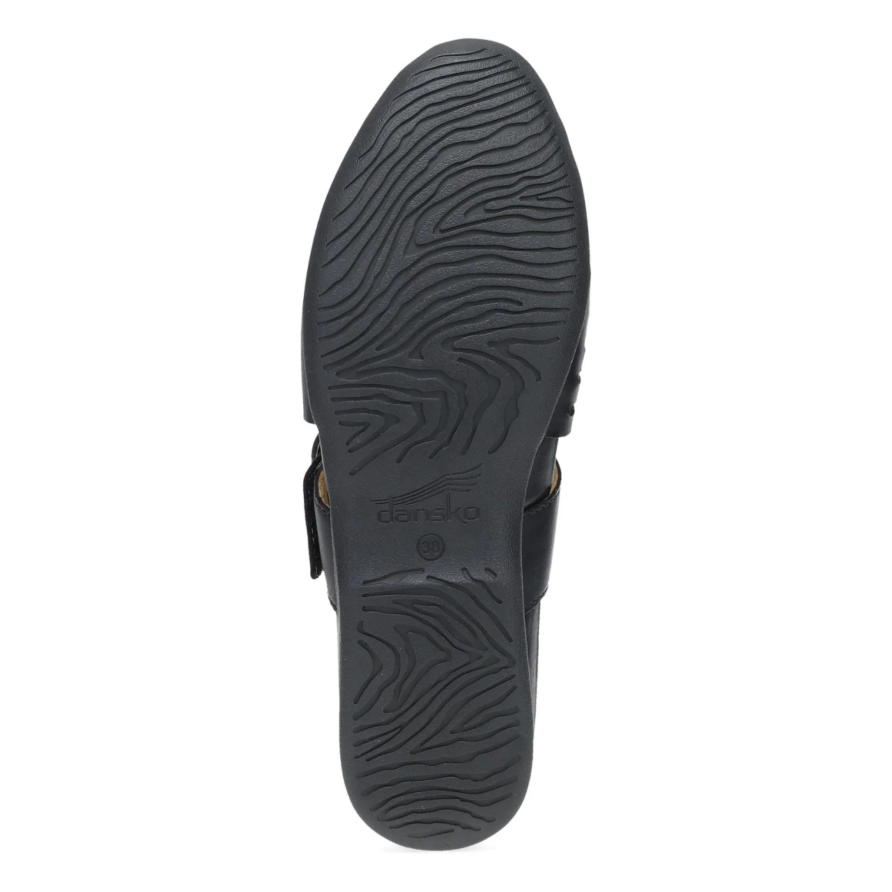 Dansko Leilani Black Burnished Nappa 2048-100200