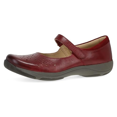 Dansko Stacy Red Waxy Burnished 1040-1045300 Dansko Stacy Red Waxy Burnished 1040-1045300