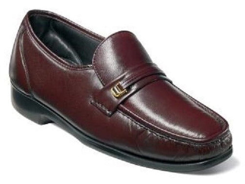 Florsheim Riva Moc Toe Bit Loafer Burgundy 17088-05