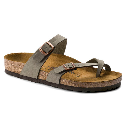 Birkenstock Mayari Birkibuc Stone Reg