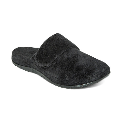 Aetrex Mandy Closed Toe Slipper Black FE200W40 M