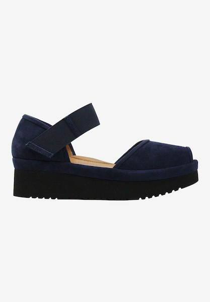 L'Amour des Pieds Amadour Navy/Black Suede