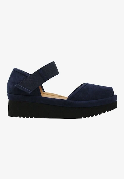 L'Amour des Pieds Amadour Navy/Black Suede