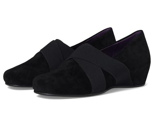 Vaneli Maiya Black Suede