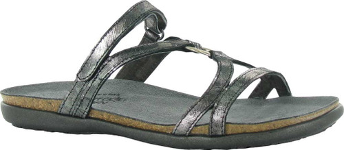 Naot Carmen Metallic Onyx Lthr 4701-BAB 35 M
