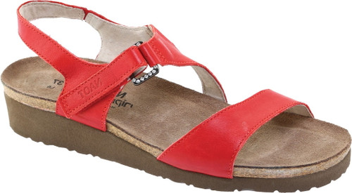Naot Pamela Kiss Red Leather 4421-C60