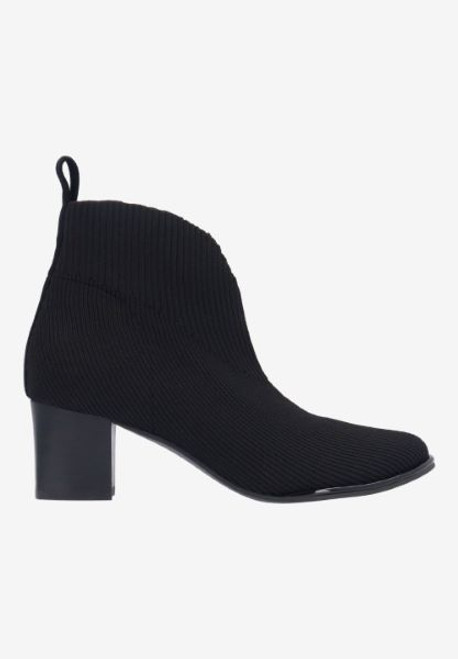 L'amour Des Pieds Phinn Black Stretch
